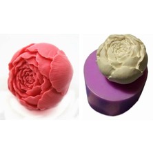 Morlalem Minyatür Yuvarlak Top Gül Gonca Silikon Kalıp K-450