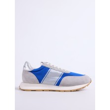 Gri - Mavi Erkek  Sneaker Tour Low Man