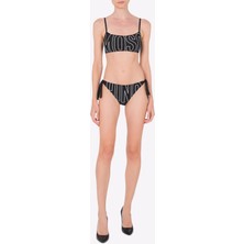Moschino Bikini Alt, L, Siyah