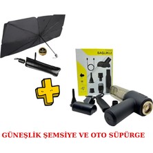 Toyota Corolla 1999-2000-2001-2002-2003-2004-2005-2006 Oto Kablosuz Şarjlı Süpürge, Araba Ön Cam Güneşlik Şemsiye