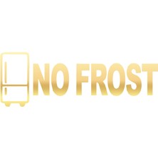 No Frost Araba Sticker 17X17 cm Gold