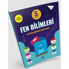 5. Sınıf Fen Bilimleri Etkileşimli Defter