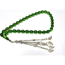 Ateş Kehribar Tesbih Beyzi Kesim 9*11 mm (KHR-13030)