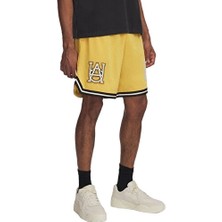 Under Armour Courtside Hoops Short Erkek Basketbol Şortu 1390120-773 Sarı