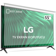 Best Ekran Lg 55QNED80A6A Tv Ekran Koruyucu - Lg 55" Inç 140 ekran Qned Kırılmaz Koruyucu