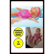 Mediterian Renkli bebek oyuncak seti, küvet ve havuzda kullanılabilir, 10 cm, 1+ yaş