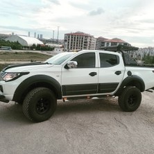 Mitsubishi L200 & Fiat Fullback Uyumlu Çamurluk Seti (4.5 Cm)