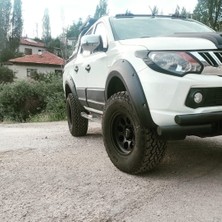 Mitsubishi L200 & Fiat Fullback Uyumlu Çamurluk Seti (4.5 Cm)
