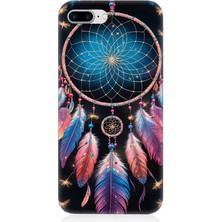 Apple iPhone 7 Plus Uyumlu Rüyalara Açılan Ağ  Desenli Silikon Kılıf