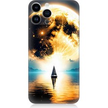 Apple iPhone 13 Pro Max Uyumlu Güneşin Ardında Umut  Desenli Silikon Kılıf