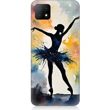Oppo A53 Uyumlu Dansın Büyülü Gölgesi  Desenli Silikon Kılıf