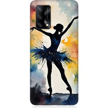 Oppo A74 Uyumlu Dansın Büyülü Gölgesi  Desenli Silikon Kılıf