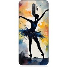 Oppo A9 2020 Uyumlu Dansın Büyülü Gölgesi  Desenli Silikon Kılıf