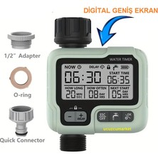 Akıllı Otomatik Digital (Büyük Ekran) Bahçe Sulama Makinesi