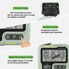 Akıllı Otomatik Digital (Büyük Ekran) Bahçe Sulama Makinesi