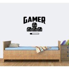 Ahşap Gamer Tuşlu Duvar Dekoru