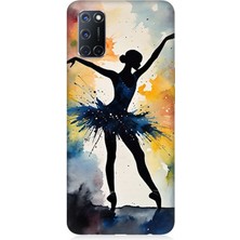 Oppo A52 Uyumlu Dansın Büyülü Gölgesi  Desenli Silikon Kılıf
