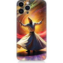 Apple iPhone 14 Pro Max Uyumlu Renklerin Içinde Sema  Desenli Silikon Kılıf