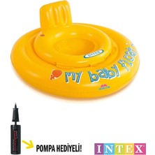 Mediterian 0-1 Yaş Çocuklar İçin Sarı Deniz Simiti ve Havuz, 70 cm, 1'li Paket