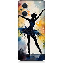 Oppo Reno 7 Lite 5g Uyumlu Dansın Büyülü Gölgesi  Desenli Silikon Kılıf