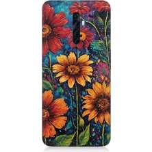 Oppo Reno 2z Uyumlu Canlı Bahar Çiçekleri Patlaması  Desenli Silikon Kılıf