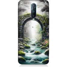 Oppo Rx 17 Pro Uyumlu Sisli Taş Köprü Geçidi  Desenli Silikon Kılıf