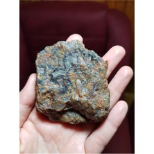 Muhteşem Koyu Sarı Dendrit Opal  (Doğal Taş, Değerli Taş, Kristal)