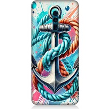 Oppo Reno 10X Zoom Uyumlu Çapanın Renkli Simgesi  Desenli Silikon Kılıf