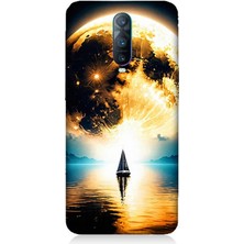 Oppo Rx 17 Pro Uyumlu Güneşin Ardında Umut  Desenli Silikon Kılıf