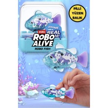 Mediterian Renk Değiştiren Yüzen Pilli Balık, 6.8 cm, Çok Renkli, 1'li Paket, 3+ Yaş