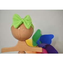 Bebeğin Için En Konforlu Bandana,2'li Set 0-2yaş Kız Bebek Penye Fiyonk Bandana
