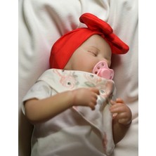 Bebeğin Için En Konforlu Bandana,2'li Set 0-2yaş Kız Bebek Penye Fiyonk Bandana