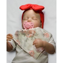 Bebeğin Için En Konforlu Bandana,2'li Set 0-2yaş Kız Bebek Penye Fiyonk Bandana