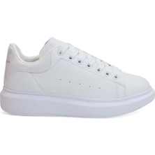 2195-BESTOF Anatomik Tabanlı Unisex Sneakers Ayakkabı  - NKT02195-BEYAZ-43