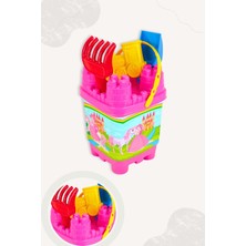 Mediterian Renkli Kova ve Kum Kalıbı Seti, Yaz Eğlencesi İçin Renkli ve Eğlenceli Set