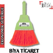 Biya Orta Boy Plastik Süpürge