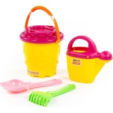 Mediterian Kova Şato Büyük, Elek,küçük Kürek,tırmık,sulama Kabı 51769 Plaj Seti