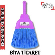 Biya Büyük Boy Plastik Süpürge