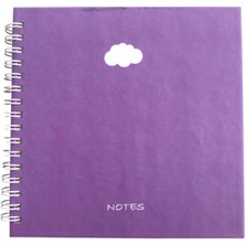 Pinterest Dizayn 80 Yaprak Mor Sert Kapak Defter