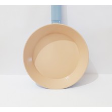 24 cm Tava Indüksiyon Tabanlı Yapışmaz Tava Kızartma Tavası Derin Pişirme Tava