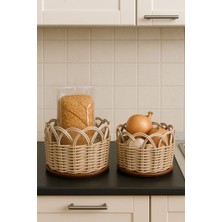 Raddan Core Premium 2'li Yuvarlak Sepet Seti