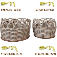 Raddan Core Premium 2'li Yuvarlak Sepet Seti