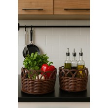 Raddan Core Premium 2'li Yuvarlak Sepet Seti