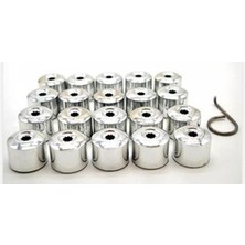 1K0601173 2zz  Bıjon Kapak Takımı Full Krom 20 Parca