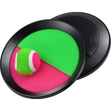 Mediterian Renkli Top Yakalama Seti, Eğlenceli Spor ve Oyun Keyfi, 3'lü, 1+ Yaş