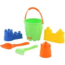 Mediterian İki Kuleli Şato Köprüsü Modeli, Beyaz, Dekoratif ve Şık Tasarım, 3 Yaş ve Üzeri