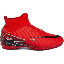 Lion Erkek Çocuk Çoraplı Profesyonel Premieer Super Mercury Halısaha Ayakkabısı LION-507-HS