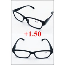 Unisex Kitap Okuma ve Bilgisayar Gözlüğü & Yakın Gözlüğü (+1.50) 1 Adet