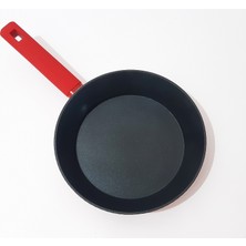 28 cm Tava Indüksiyon Tabanlı Yapışmaz Tava Kızartma Tavası Derin Pişirme Tava