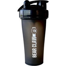 Mediterian 600 ML Siyah Pratik Spor Shake Kabı, Dayanıklı ve Şık Tasarım